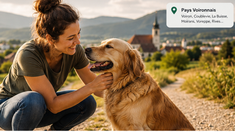 Anima, service de garde d’animaux à domicile autour de Voiron
